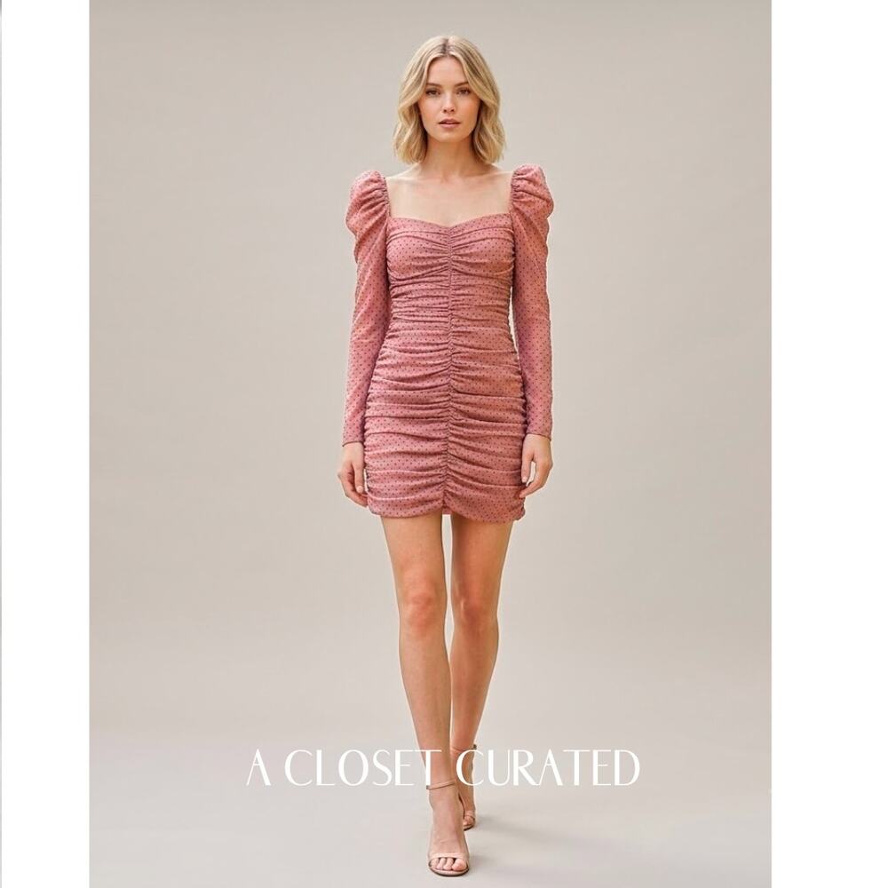 Mestiza New York Francesca Mini Dress 4 Pink NEW